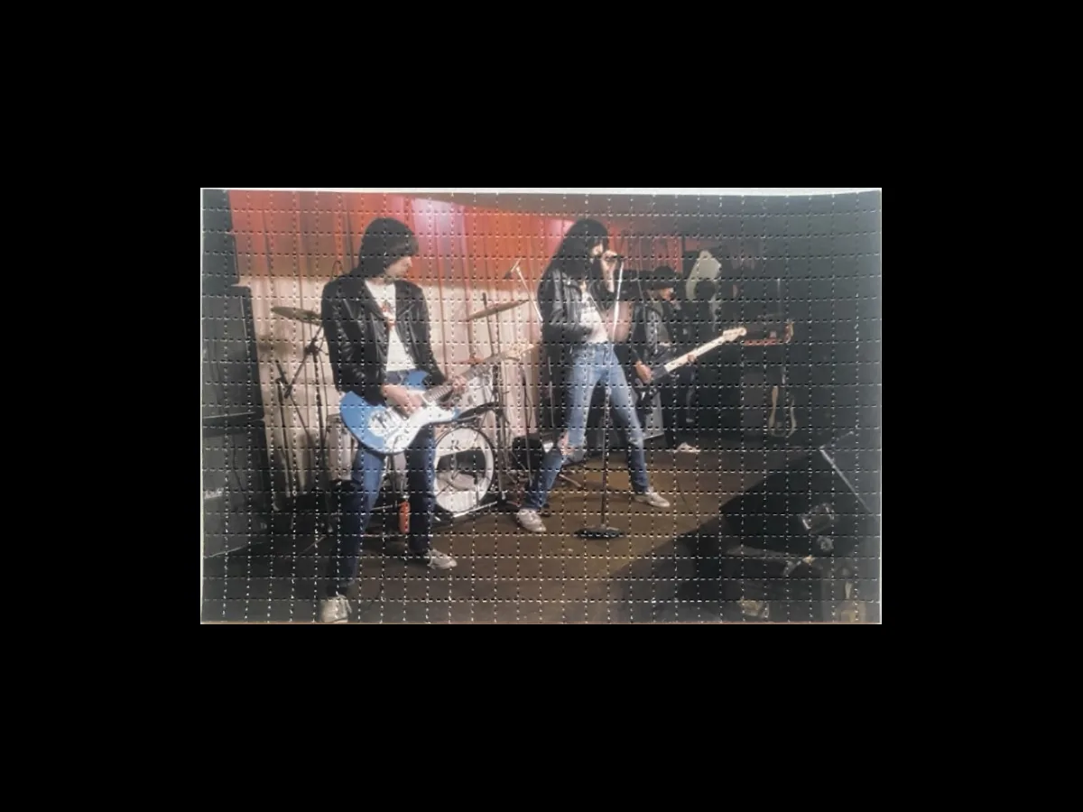 Tim Page — “Ramones ’76” blotter art print