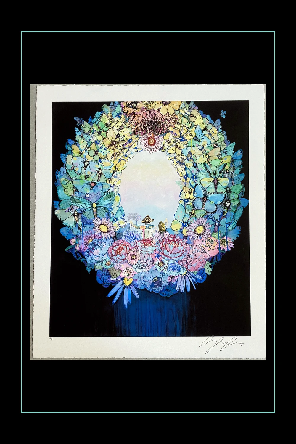 Sage Vaughn — “Eastern Lightning” art print