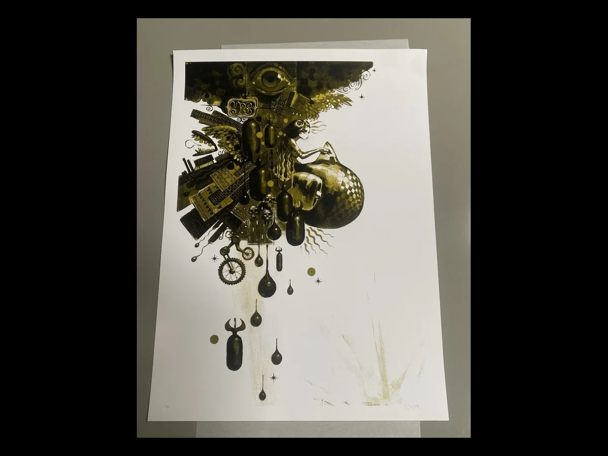 Glenn Barr — “Muse of the World” art print