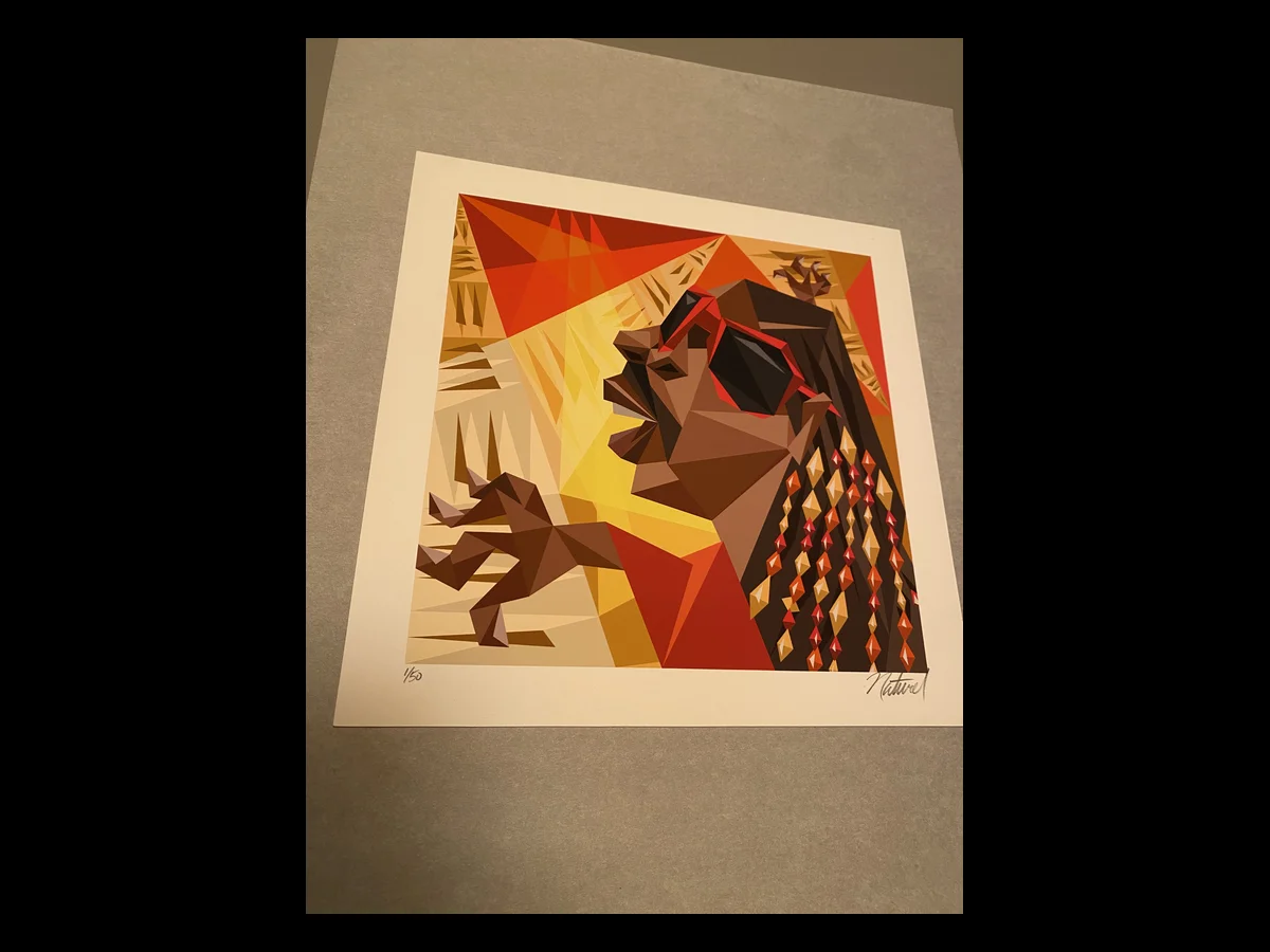 Naturel — “Picasso Stevie Wonder” art print